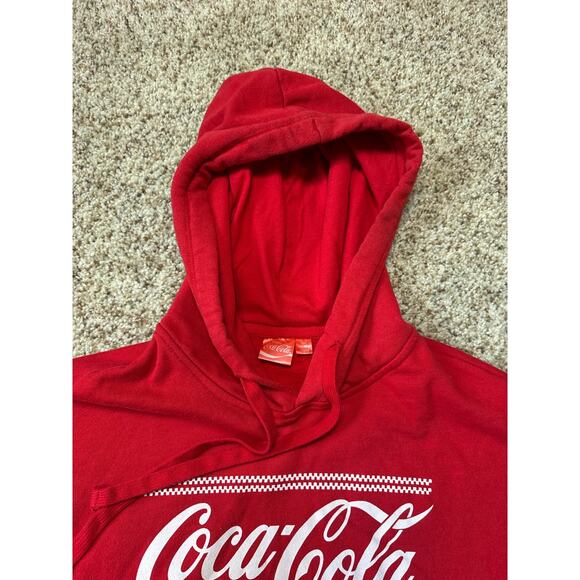 Coca Cola Holiday, Christmas Sweatshirt/Hoodie; size Men's Small; Ugly Sweater; - Picture 10 of 11